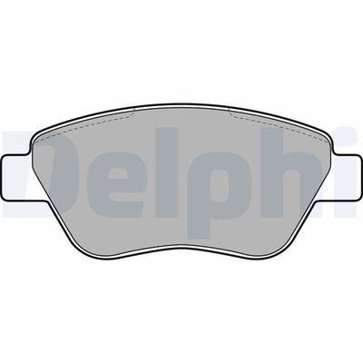 Kit de plaquettes de frein, frein à disque