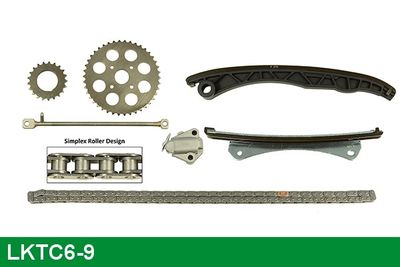 Kit de distribution par chaîne