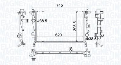 Radiateur, refroidissement du moteur