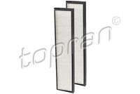 TOPRAN Kit de filtres, air d’habitacle