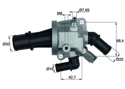 Thermostat, liqiuide de refroidissement