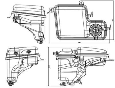 Vase d'expansion, liquide de refroidissement