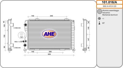 Radiateur, refroidissement du moteur