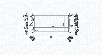 Radiateur, refroidissement du moteur