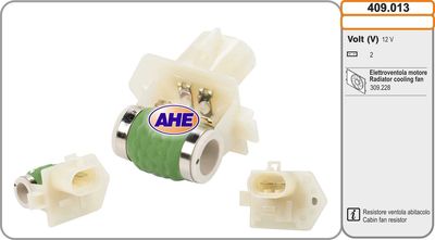 Prérésistance, moteur électrique (ventilateur de r