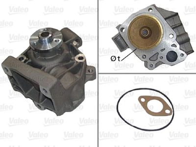 Pompe à eau, refroidissement du moteur