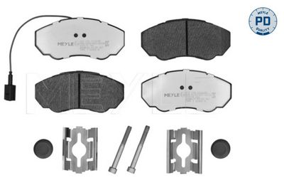 Kit de plaquettes de frein, frein à disque