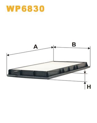 Filtre, air de l'habitacle
