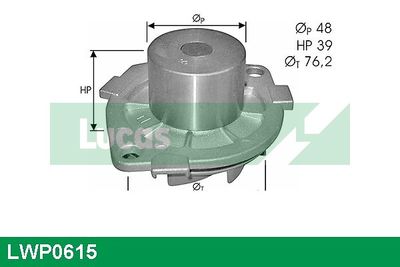 Pompe à eau, refroidissement du moteur