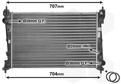 Radiateur, refroidissement du moteur