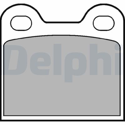 Kit de plaquettes de frein, frein à disque