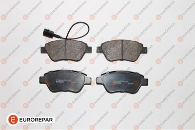 Kit de plaquettes de frein, frein à disque