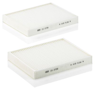 Filtre, air de l'habitacle