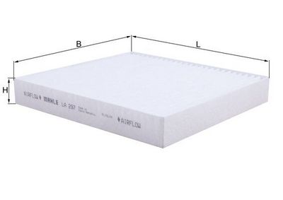 Filtre, air de l'habitacle