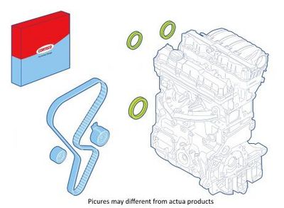 Kit de bagues d'étanchéité, moteur