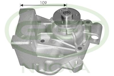 Pompe à eau, refroidissement du moteur