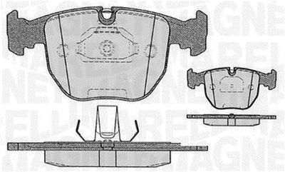 Kit de plaquettes de frein, frein à disque