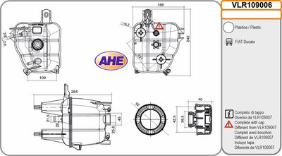 Vase d'expansion, liquide de refroidissement