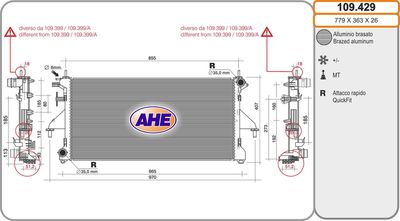Radiateur, refroidissement du moteur