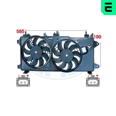 Ventilateur, refroidissement du moteur