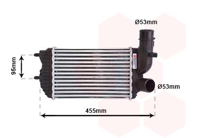Refroidisseur d'air de suralimentation