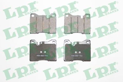 Kit de plaquettes de frein, frein à disque