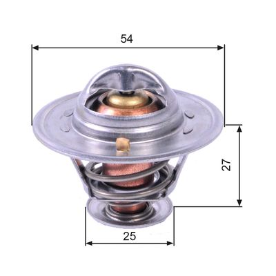 Thermostat, liquide de refroidissement