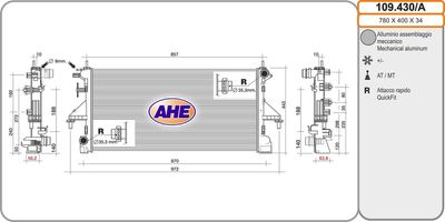 Radiateur, refroidissement du moteur