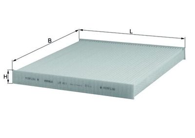 Filtre, air de l'habitacle