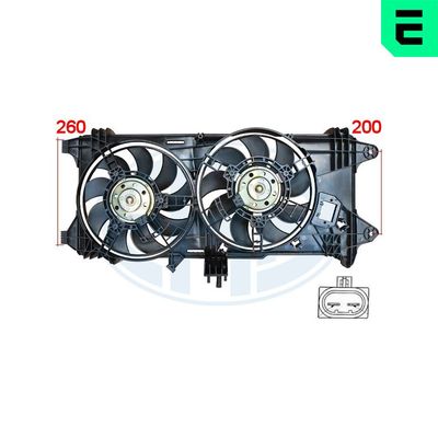 Ventilateur, refroidissement du moteur