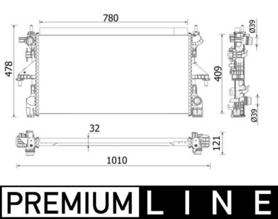 Radiateur, refroidissement du moteur