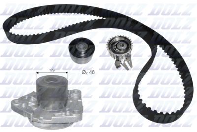 Pompe à eau + kit de courroie de distribution