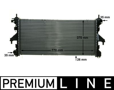Radiateur, refroidissement du moteur