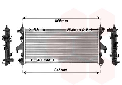 Radiateur, refroidissement du moteur