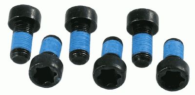 Visserie, volant moteur