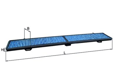 Filtre, air de l'habitacle