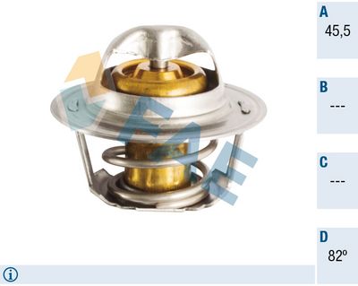 Thermostat, liquide de refroidissement