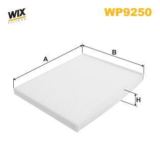 Filtre, air de l'habitacle