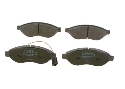 Kit de plaquettes de frein, frein à disque