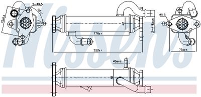 Radiateur, réaspiration des gaz d'échappement