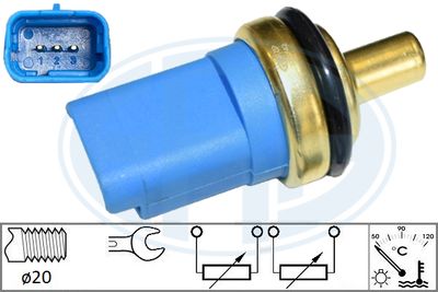 Sonde de température, liquide de refroidissement