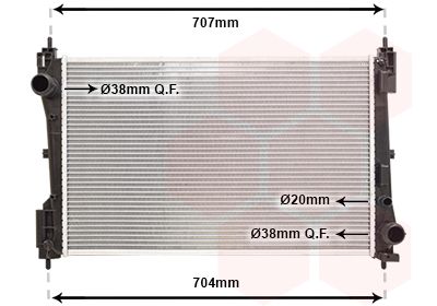 Radiateur, refroidissement du moteur