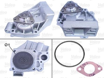 Pompe à eau, refroidissement du moteur