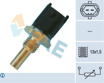 Sonde de température, liquide de refroidissement
