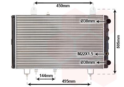 Radiateur, refroidissement du moteur