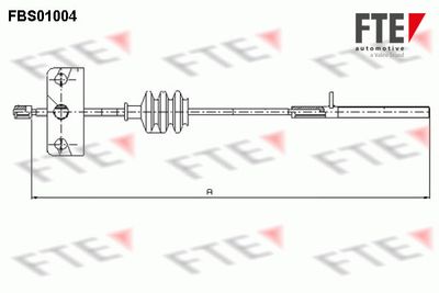 Tirette à câble, frein de stationnement