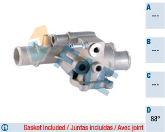 Thermostat, liquide de refroidissement