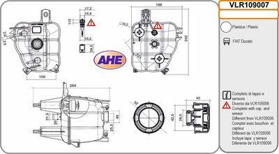 Vase d'expansion, liquide de refroidissement