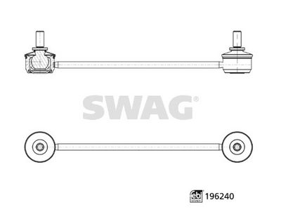 Entretoise/tige, stabilisateur