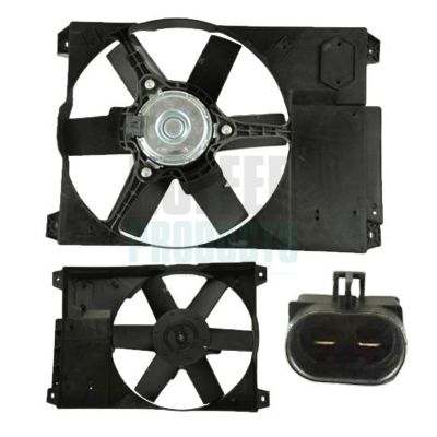 Moteur électrique, ventilateur pour radiateurs